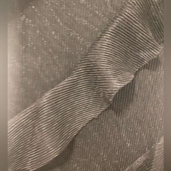 Mable black maxi dress with sheer ruffles and adjustable straps size small - Picture 4 of 4